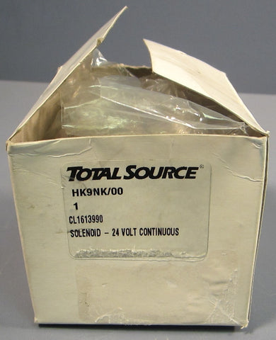 Total Source Forklift Solenoid Pump P/N CL1613990 24 Volt Continuous NIB