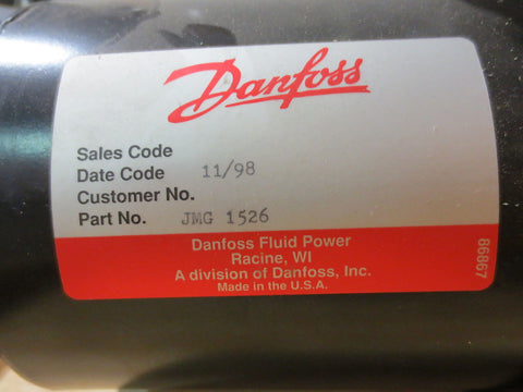 Danfoss Hydraulic Pump Part No. 1.0 HP w/ Hoses and Connectors JMG-1526 New