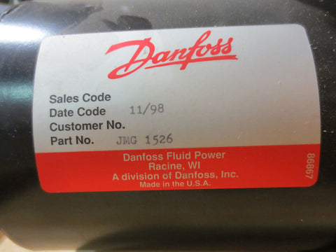Danfoss JMG1526 Hydraulic Pump 1 HP w/ Bosch Valve & Hoses Connectors