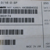 250ft Spool of Raychem RT5553/160SP Black Heat Shrink Tubing