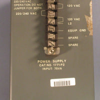 AllenBradley 1771P2 Bulletin Power Supply 120220/240 VAC Used