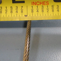 Spool of Roughly 300ft 2.5mm NylonCoated Stainless Steel Wire Rope New