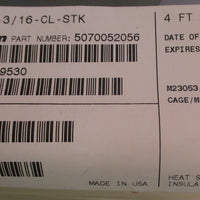 Raychem RNF1003/16CLSTK Heat Shrink 600ft Total Lot of 150 / 4ft Sections
