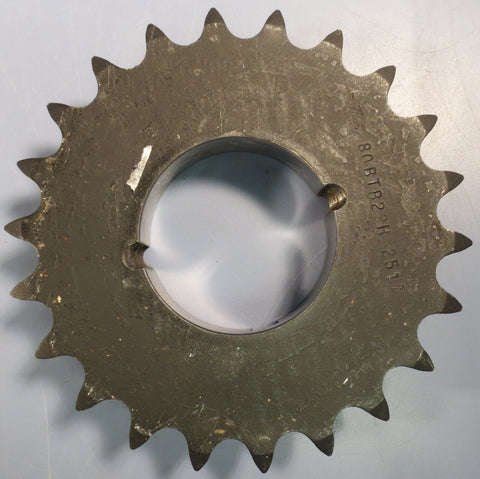 Martin Single Row Hub Sprocket Model 80BTB22H 2517 3-1/8" Bore 22 Teeth NWOB