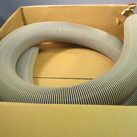 Plastiflex Ductall Grey Black U3 Hose 4" x10' GRBKPCIP IN10500010U3PI New