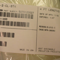 Bag of 28ft in Various Lengths Raychem RNF1002CLSTK Heat Shrink Tube New