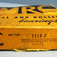 MRC Ball Bearing Model 1114F (105 mm OD, 70 mm ID, 27 mm width) NIB