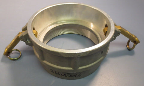 Cobra Model D600 6" Aluminum Kamlock Pipe Coupling