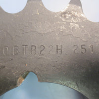 Martin Single Row Hub Sprocket Model 80BTB22H 2517 31/8" Bore 22 Teeth