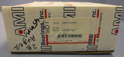 AMI Concentric Collar Locking Piloted Flange Bearing UEFCS209 13/4" Bore