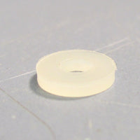 Bag of 1000+ Nylon Washers 0.119In ID, 0.282In OD, 0.052In Width