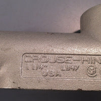 Box of 2 Cooper Conduit Outlet Body LB47 Size 1-1/4", Volume 18.5 Cubic Inch New