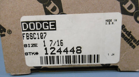 NEW Dodge 3-Bolt Cast Iron Flange Bracket: FBSC107