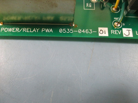 Hardy Power/Relay PWA 0535-0463-01 Rev. J - Used