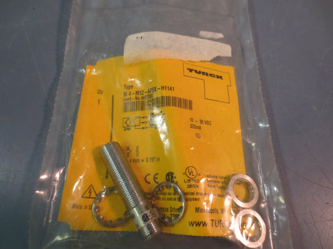 NIB Turck BI4-M12-AP6X-H1141 Inductive Proximity Switch Sensor