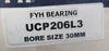 Lot of 2 FYH UCP206L3 Pillow Block Bearing 30mm Bore Dia