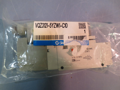 NIB SMC VQZ3121-5YZW1-C10 Body Ported Valve 4/5 Port IP65