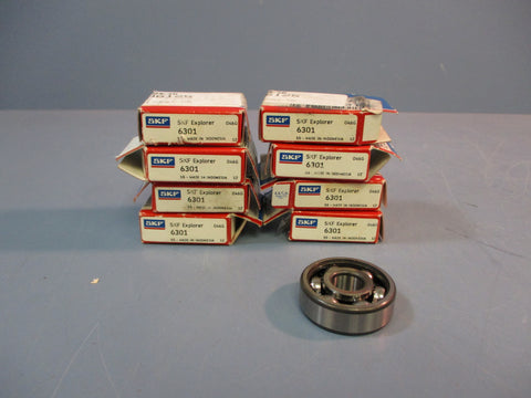 SKF Explorer 6301-G5001 Ball Bearing NEW LOT OF 8