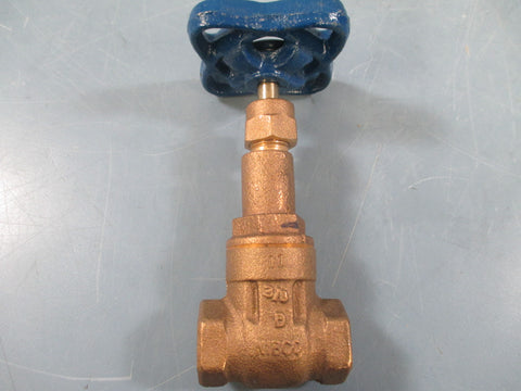 Nibco 3/8" Bronze Threaded Gate Valve - New