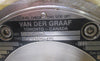 Van Der Graaf TM150B25-475 Conveyor Drum Motor 6-3/8" OD 0.75 HP, 111 FPM NWOB