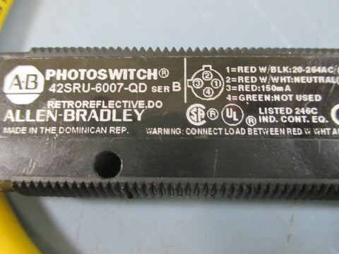 Allen Bradley 42SRU-6007-QD Ser. B Photoswitch - New