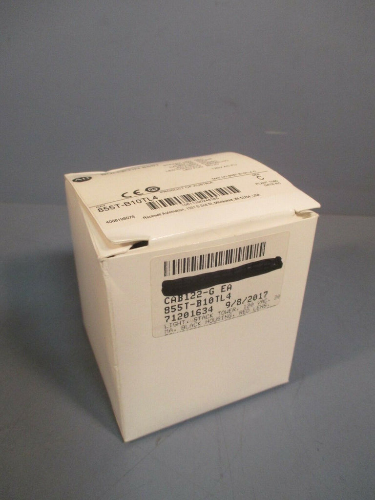 Allen-Bradley Red Steady LED Strobe Stack Light Ser. C 855T-B10TL4 ...