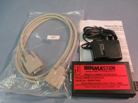 BINMASTER SMARTBOB SYSTEM INTERFACE MODULE RS232/RS485 08D0070202