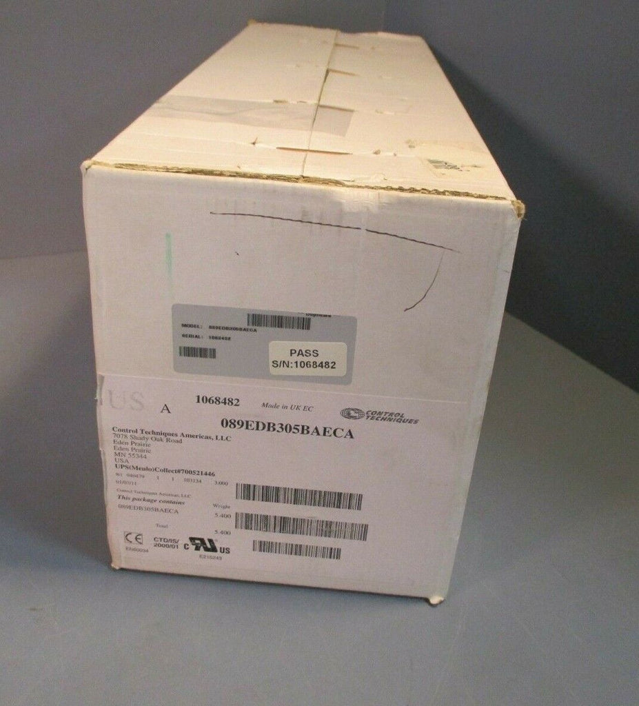 Control techniques servo motor 089edb305baeca etech surplus