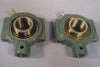 Lot of 2 Dodge 461279 Take Up Bearing 1-7/16" Bore, 13/16" Mount ID, 4-3/8" Wide