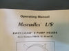 MasterFlex 77800-62 Easy-Load 3 Pump Head NEW