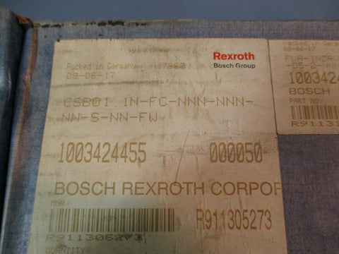 Rexroth CSB01.1N-FC-NNN-NNN-NN-FW R911305273