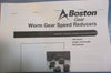 Boston Gear BKHF71815TB5HP16 Gearbox Speed Reducer 0.91HP 1" Bore 15:1