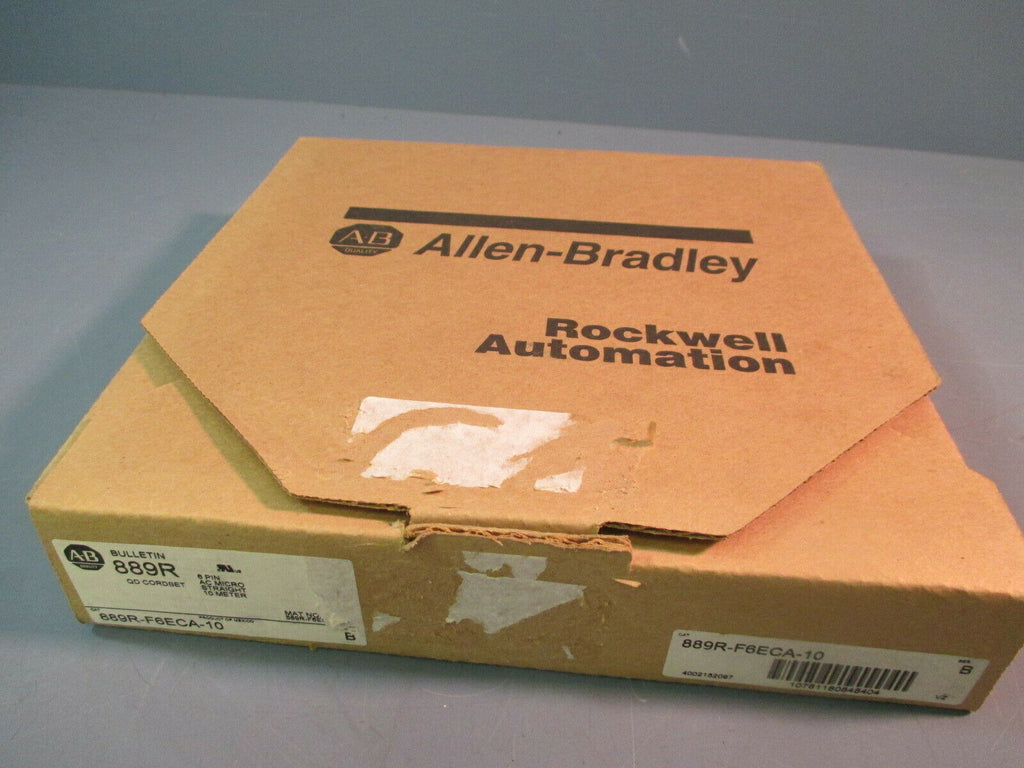 Allen Bradley AC Micro Straight Cordset 10 Mtr Female 6 pin 889R-F6ECA-10 Ser B