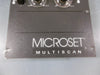 Used Microset Multiscan 420652 102168J Temperature Control Microset Multiscan