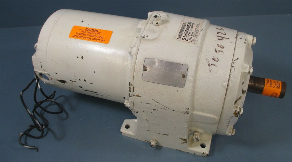 Leeson 3/4 HP Electric Motor: 1620/95 RPM, 56 FRAME, 230/460 V, 3 PH, E183/E445
