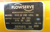 Flowserve 25E39SWZ Pneumatic Actuator 120 A w/ Limit Switch & Parker Solenoid