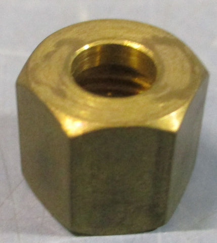 (Lot of 10) Nordson 15926 Brass Retaining Locknut 11mm x 10mm