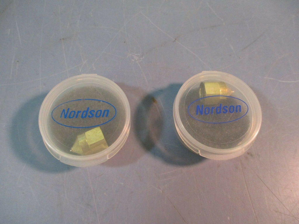 Nordson Brass Glue Nozzle 237040B SA03J NEW LOT OF TWO