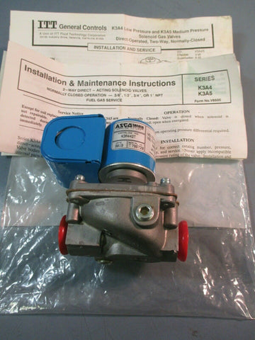 ASCO Solenoid Gas Valve K3A442T