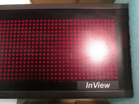 Allen Bradley InView Spectrum Controls LED Message Display Ser. C 2706-P42R-SC