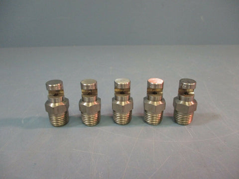 Steam Nozzle 1/4KSS12 Wide 1/4" 3-60 PSI Wide Angle NEW LOT OF 5