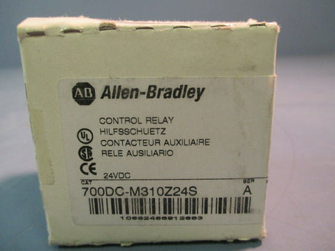 Allen Bradley Control Relay 24VDC Ser. A 700DC-M310Z24S