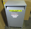 Square D Sorgel EE15S3HF 1 Phase 15 kVA General Transformer HV 240/480 Used