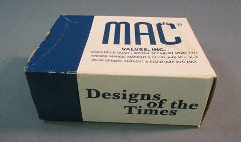 MAC SOLENOID VALVE 713C-12-PI-501BA