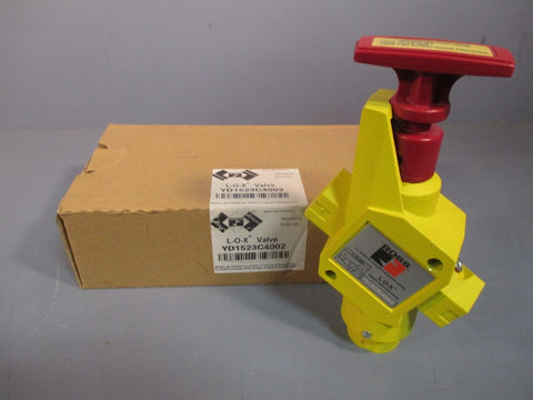 ROSS L-O-X PNEUMATIC SAFETY LOCKOUT VALVE YD1523C4002