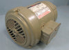 US Motors Unimount 125 F052-V04 1 HP Motor 56C Fr 3 Ph, 208/415 V, 1440 RPM New