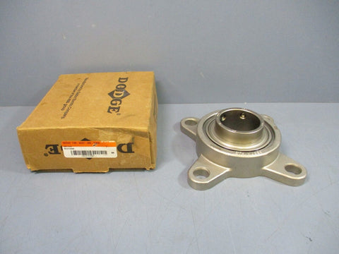 Dodge F4B-SCEZ-200-SHCR 4-Bolt E-Z Kleen Flange-Mount Ball Bearing 2"