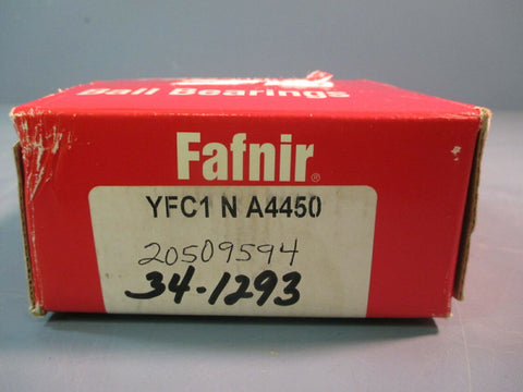 Fafnir Ball Bearing Flange Block YFC1 N A4450