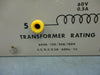 Lab-Volt EMS 8341 Transformer 60VA 120/208/120V .5/.3/.5A 60Hz