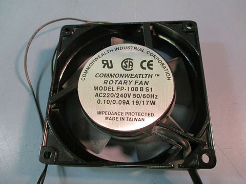 Commonwealth Rotary Fan Model FP-108 B S1 AC220/240V 50/60Hz